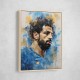 Salah Abstract Portrait Wall Art