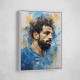 Salah Abstract Portrait Wall Art