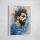 Salah Abstract Portrait Wall Art