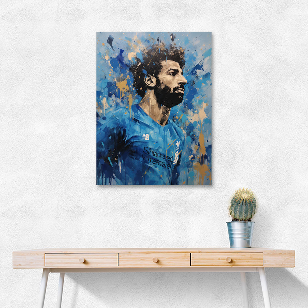 Salah Abstract Portrait 2 Wall Art Salah Abstract Portrait 2 Wall Art