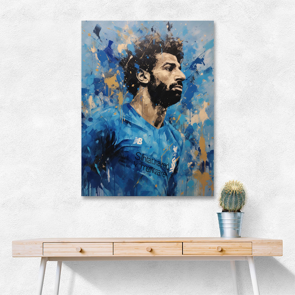 Salah Abstract Portrait 2 Wall Art Salah Abstract Portrait 2 Wall Art
