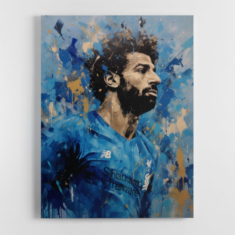 Salah Abstract Portrait 2 Wall Art Salah Abstract Portrait 2 Wall Art