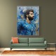 Salah Abstract Portrait 2 Wall Art Salah Abstract Portrait 2 Wall Art