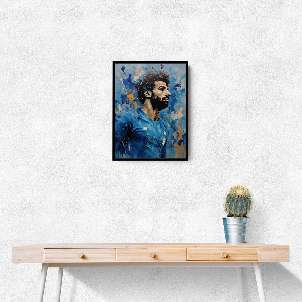 Salah Abstract Portrait 2 Wall Art Salah Abstract Portrait 2 Wall Art