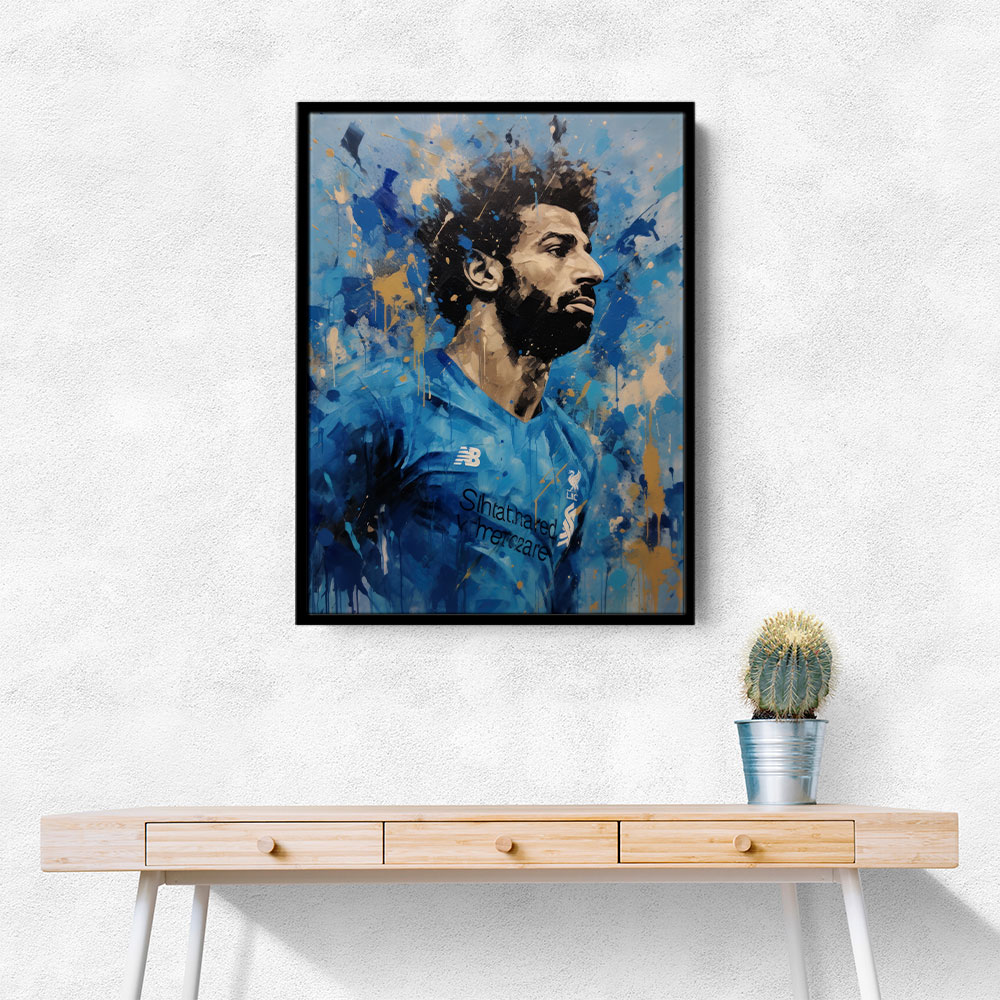 Salah Abstract Portrait 2 Wall Art Salah Abstract Portrait 2 Wall Art