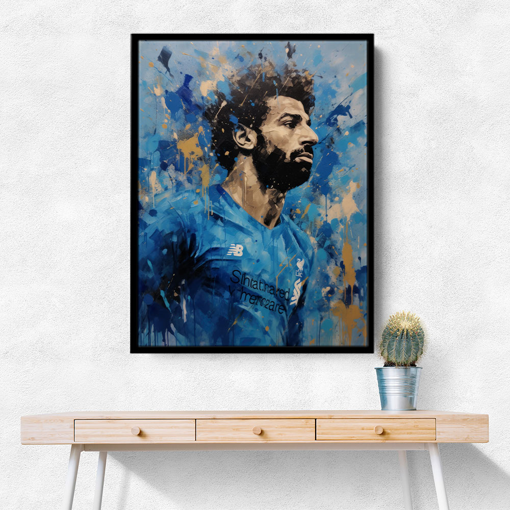 Salah Abstract Portrait 2 Wall Art Salah Abstract Portrait 2 Wall Art
