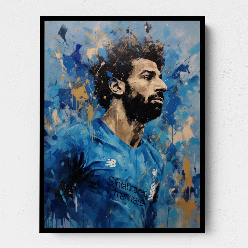 Salah Abstract Portrait 2 Wall Art Salah Abstract Portrait 2 Wall Art