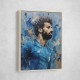 Salah Abstract Portrait 2 Wall Art Salah Abstract Portrait 2 Wall Art