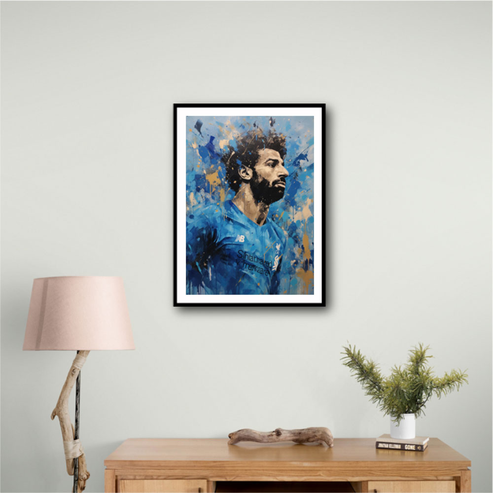 Salah Abstract Portrait 2 Wall Art Salah Abstract Portrait 2 Wall Art