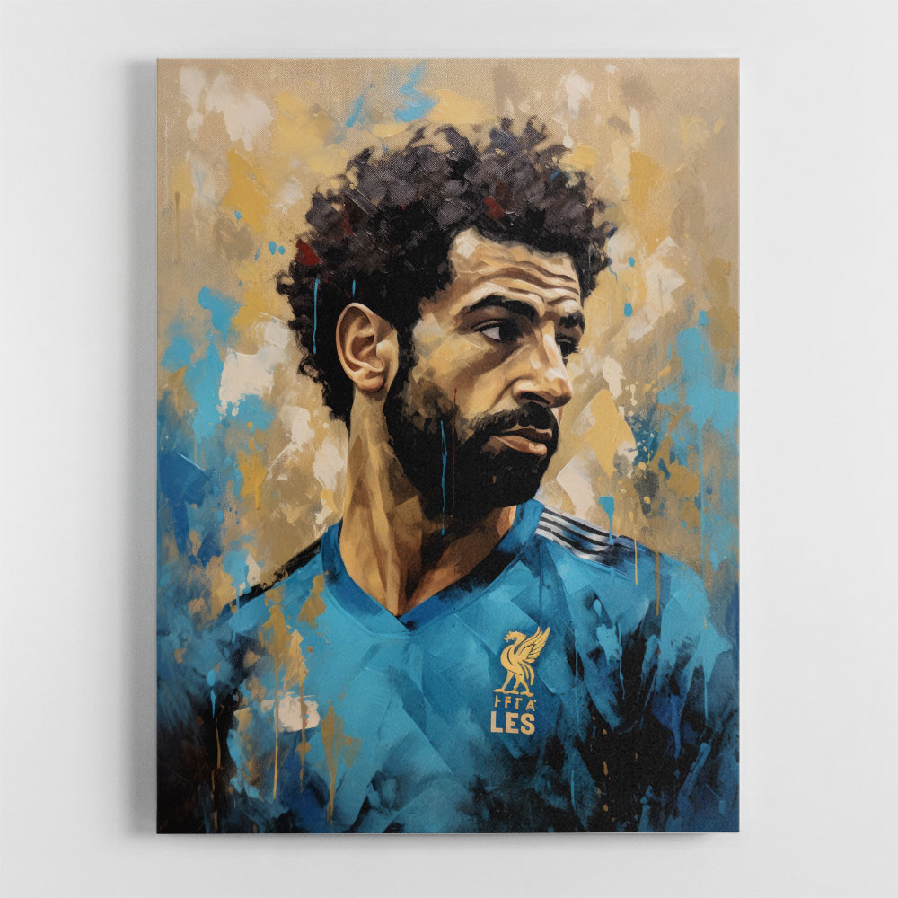 Salah Abstract Portrait 3 Wall Art Salah Abstract Portrait 3 Wall Art