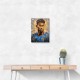 Neymar Abstract Portrait 2 Wall Art Neymar Abstract Portrait 2 Wall Art