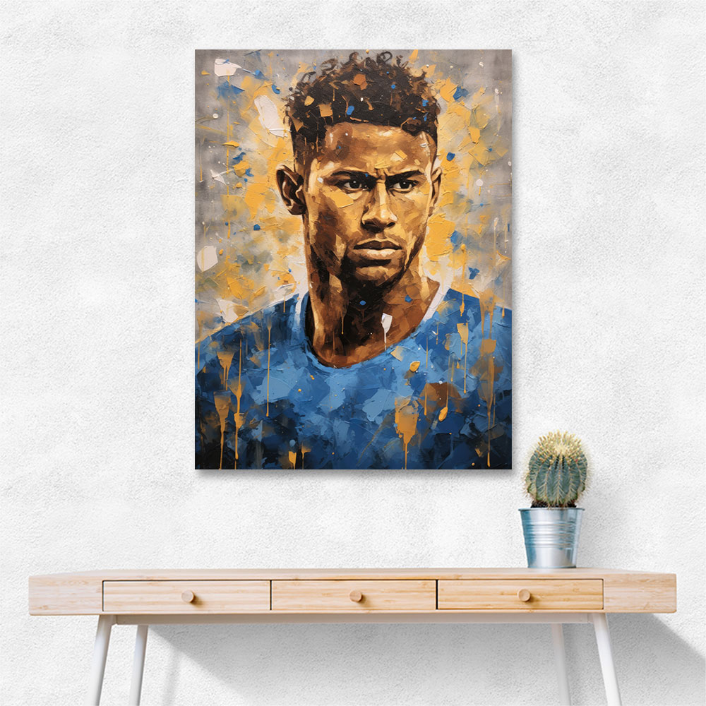 Neymar Abstract Portrait 2 Wall Art Neymar Abstract Portrait 2 Wall Art