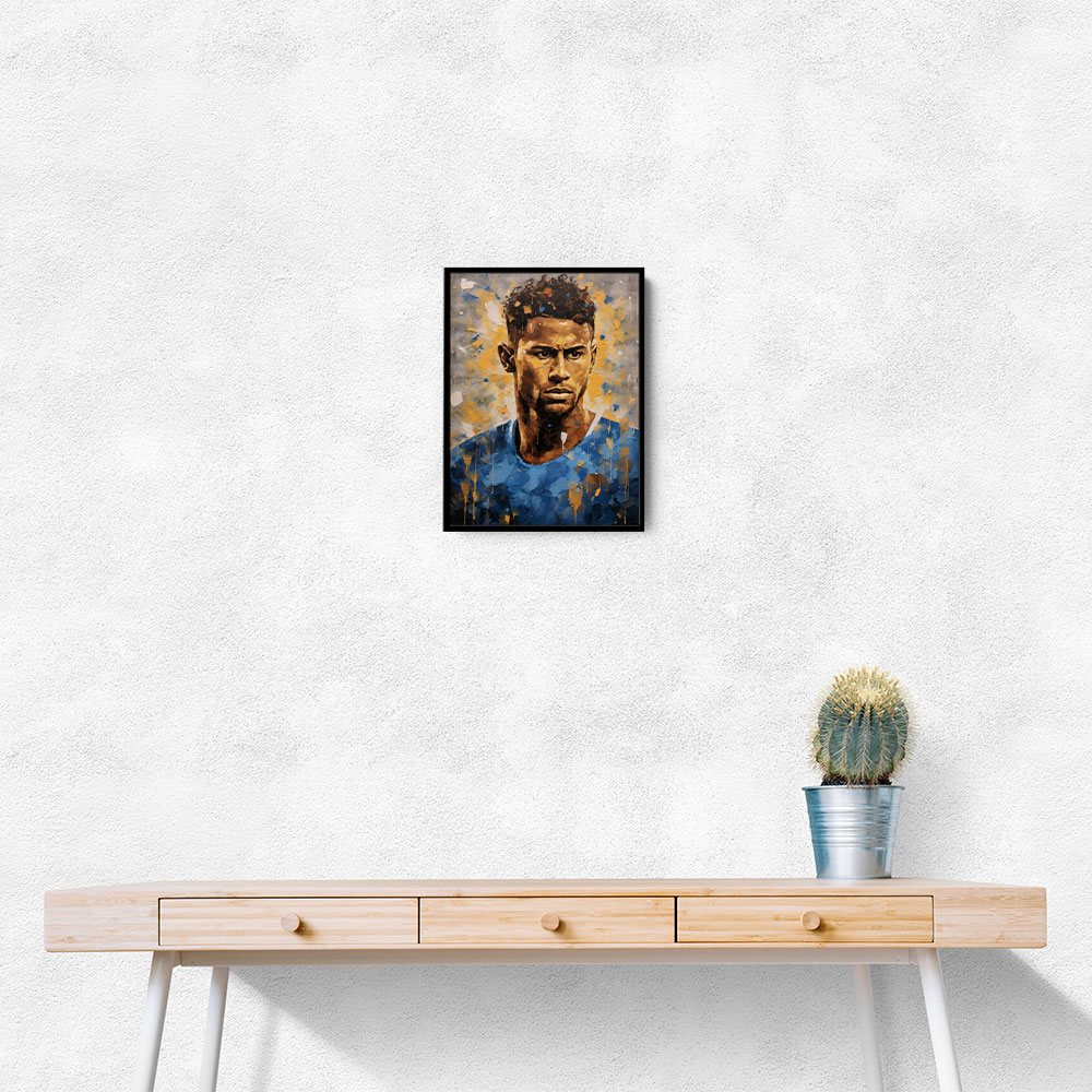 Neymar Abstract Portrait 2 Wall Art Neymar Abstract Portrait 2 Wall Art