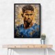 Neymar Abstract Portrait 2 Wall Art