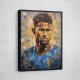 Neymar Abstract Portrait 2 Wall Art Neymar Abstract Portrait 2 Wall Art