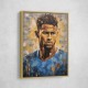 Neymar Abstract Portrait 2 Wall Art Neymar Abstract Portrait 2 Wall Art