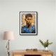 Neymar Abstract Portrait 2 Wall Art