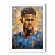 Neymar Abstract Portrait 2 Wall Art