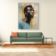 Pele Abstract Portrait Wall Art