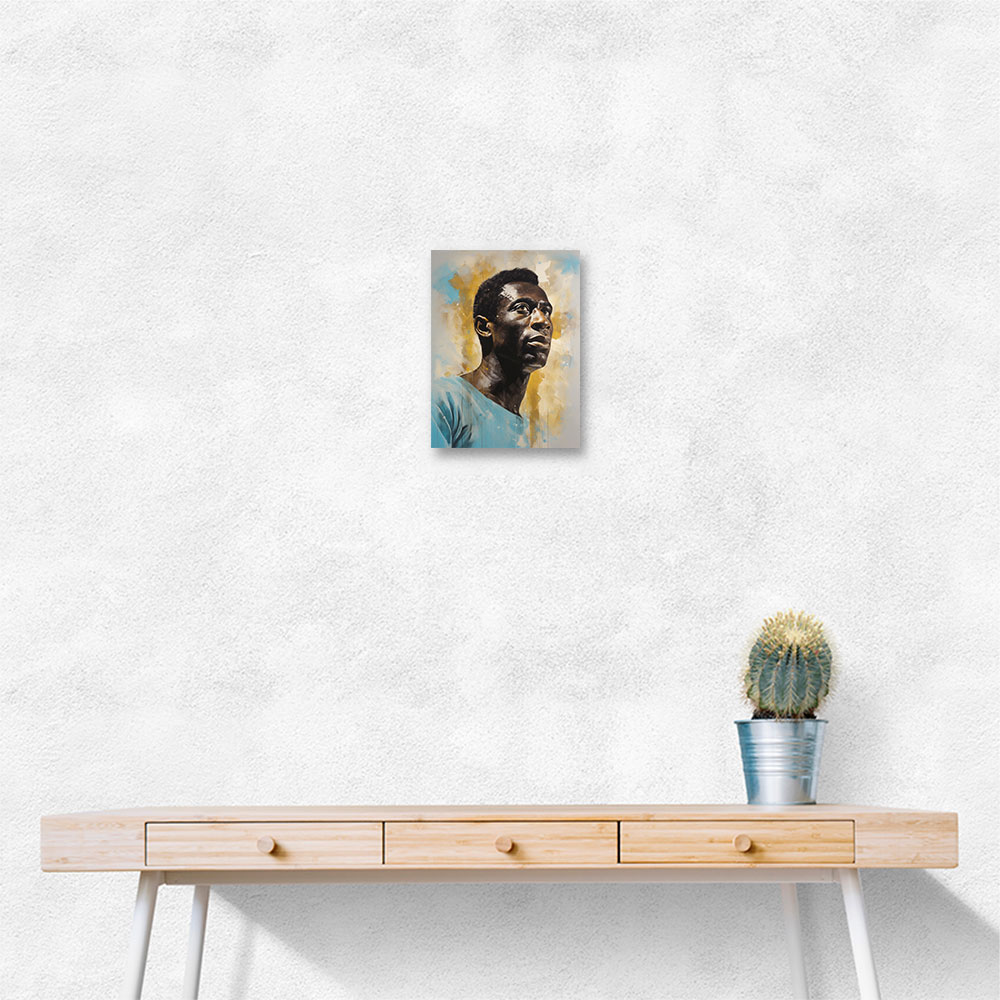 Pele Abstract Portrait Wall Art