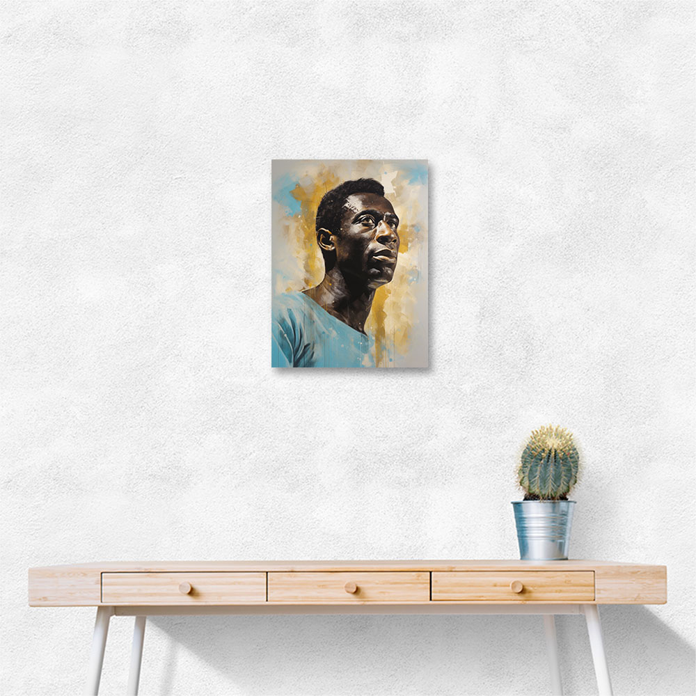 Pele Abstract Portrait Wall Art