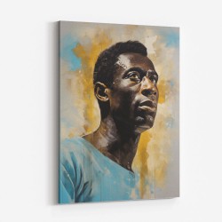 Pele Abstract Portrait Wall Art