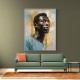 Pele Abstract Portrait Wall Art