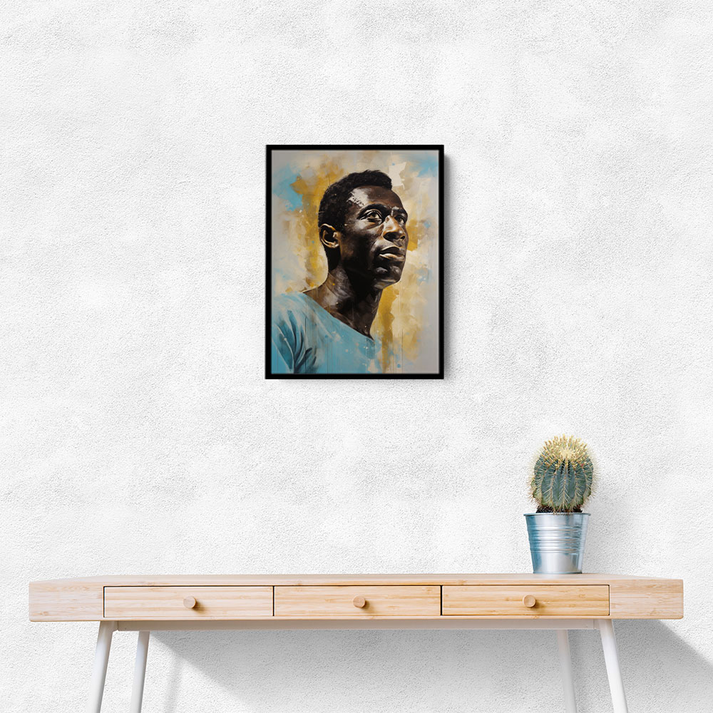 Pele Abstract Portrait Wall Art