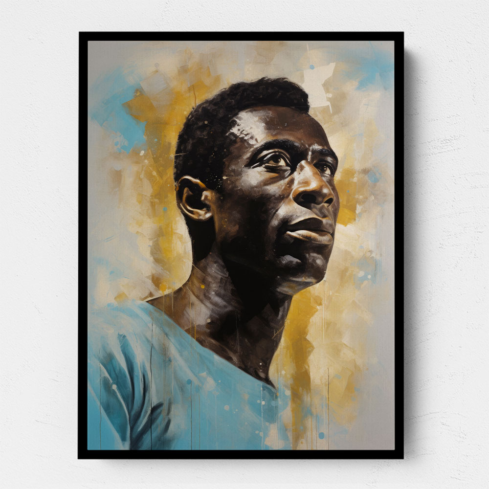 Pele Abstract Portrait Wall Art