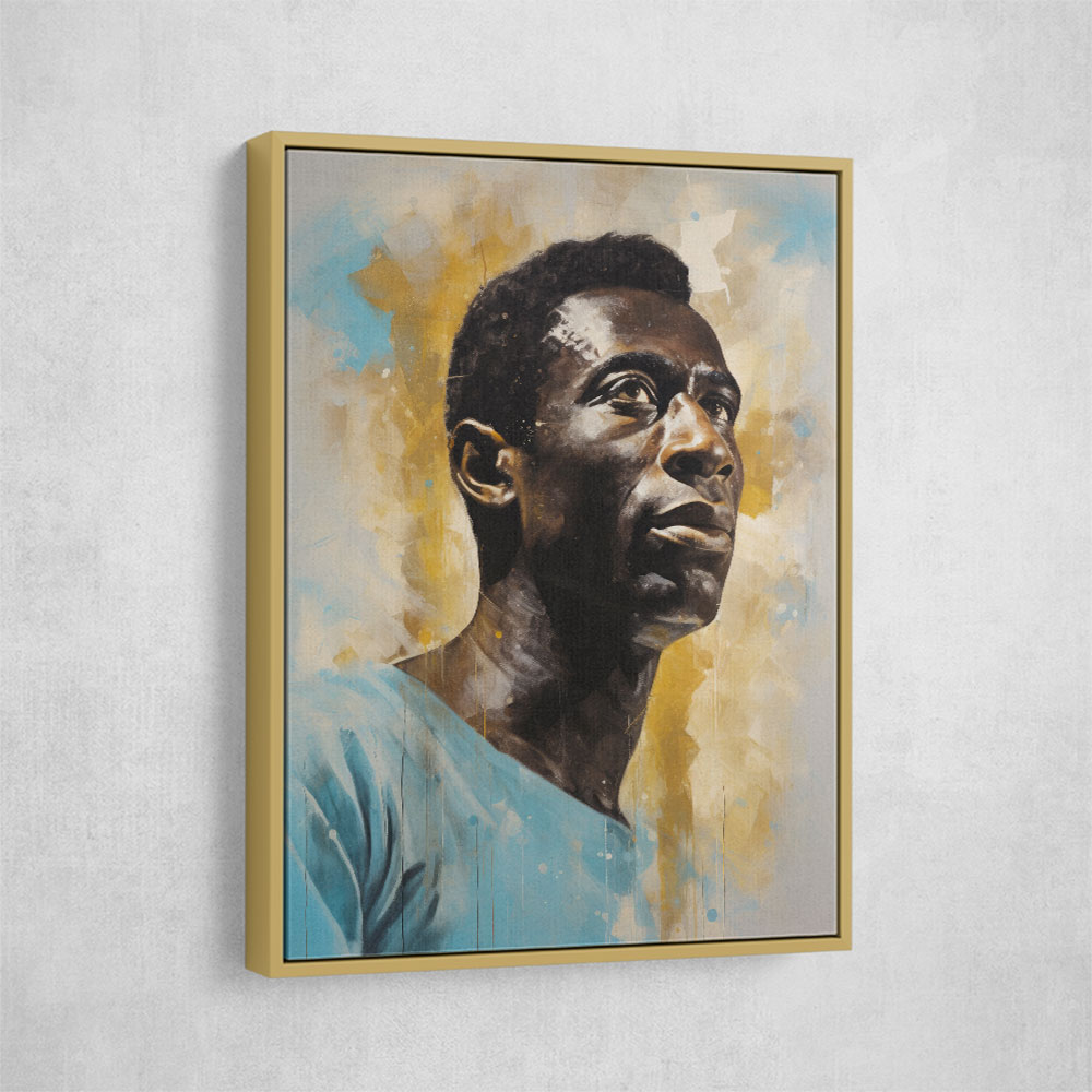 Pele Abstract Portrait Wall Art