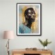 Pele Abstract Portrait Wall Art