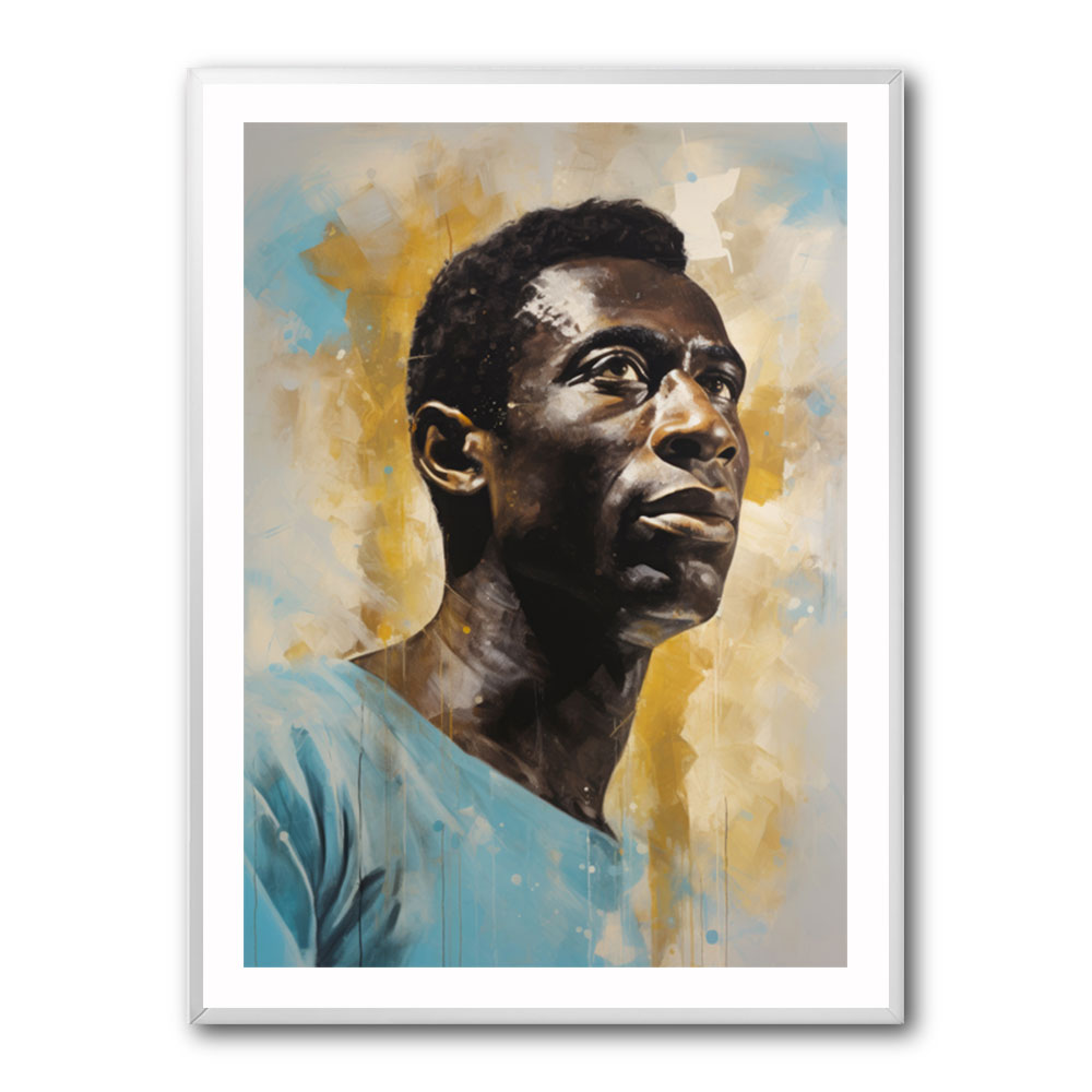 Pele Abstract Portrait Wall Art