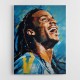 Ronaldinho Abstract Portrait Wall Art Ronaldinho Abstract Portrait Wall Art
