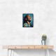 Ronaldinho Abstract Portrait Wall Art