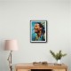 Ronaldinho Abstract Portrait 2 Wall Art