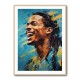 Ronaldinho Abstract Portrait 2 Wall Art