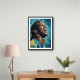 Ronaldinho Abstract Portrait 3 Wall Art
