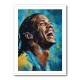 Ronaldinho Abstract Portrait 3 Wall Art