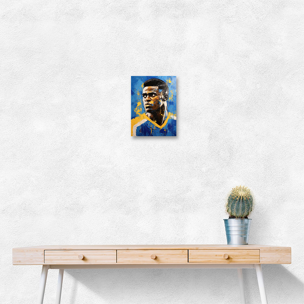 Vinicius Abstract Portrait Wall Art