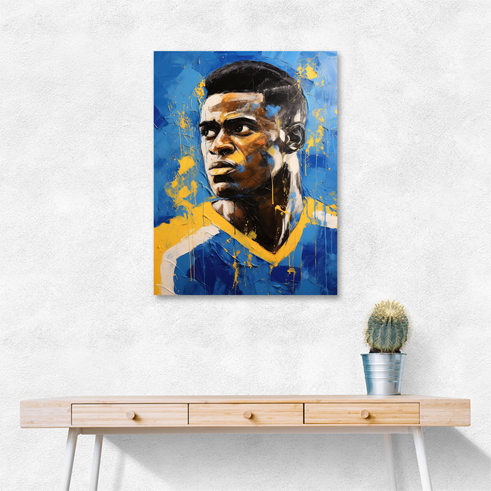 Vinicius Abstract Portrait Wall Art