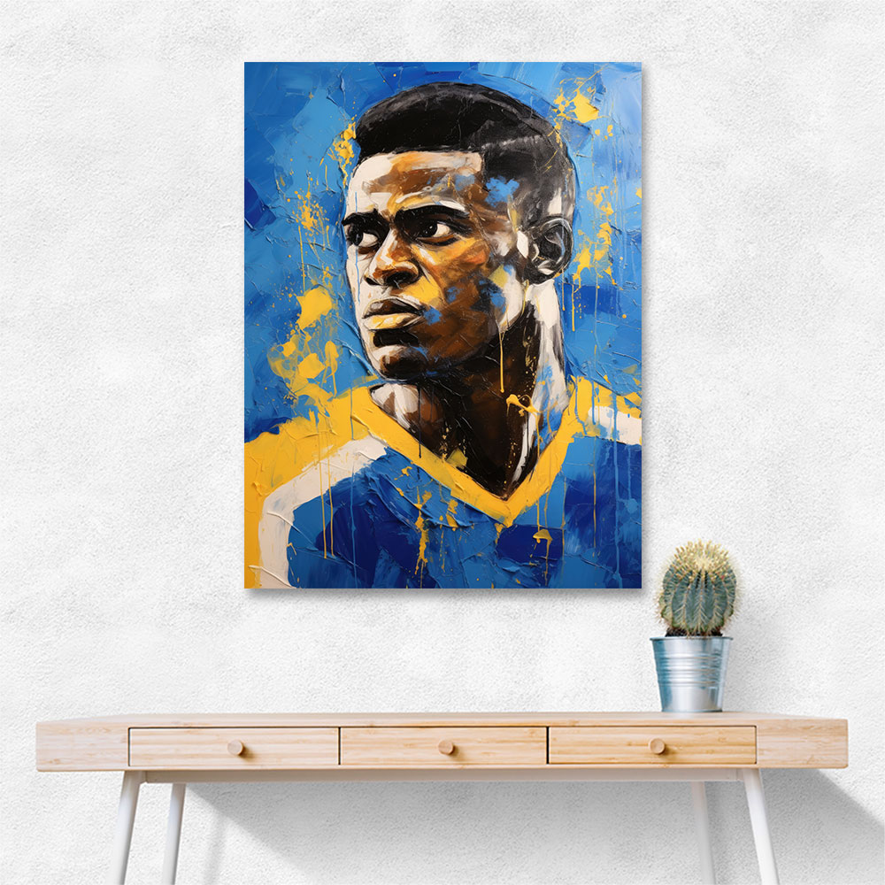 Vinicius Abstract Portrait Wall Art