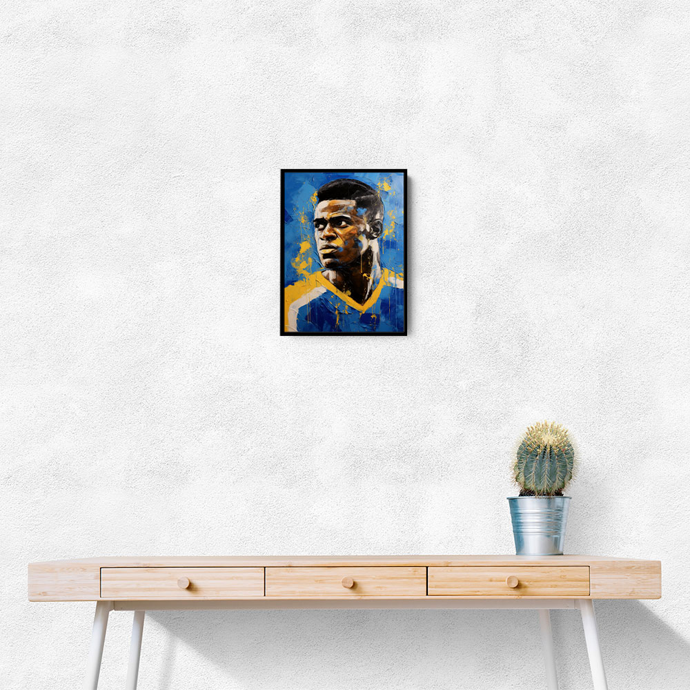 Vinicius Abstract Portrait Wall Art