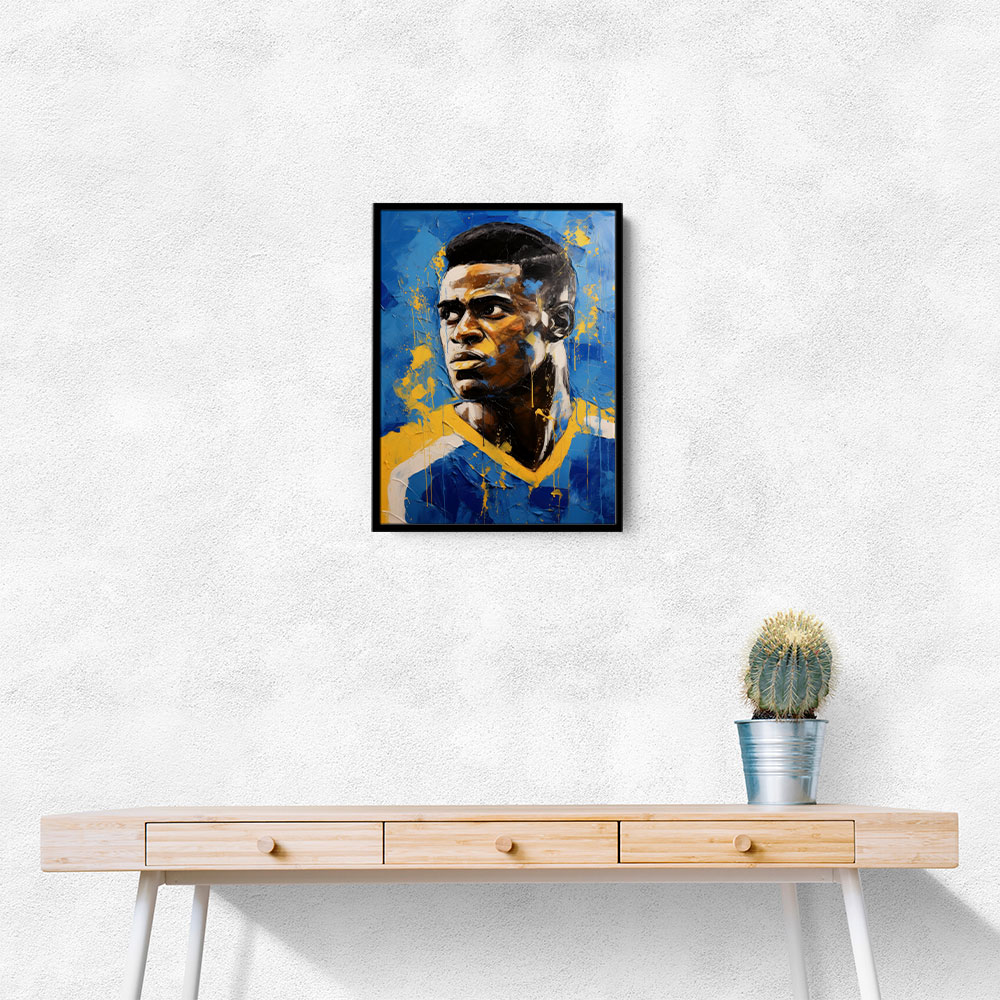 Vinicius Abstract Portrait Wall Art