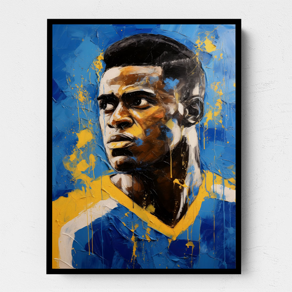 Vinicius Abstract Portrait Wall Art