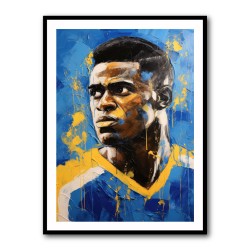 Vinicius Abstract Portrait Wall Art