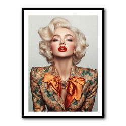 Marilyn in Gucci 2 Wall Art