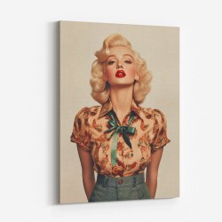 Marilyn in Gucci 3 Wall Art