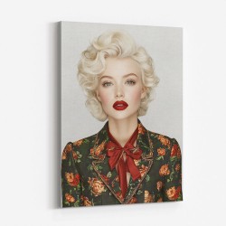 Marilyn in Gucci 4 Wall Art