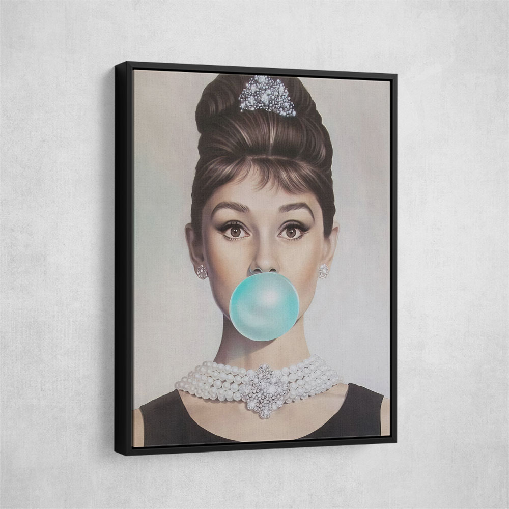 Audrey Hepburn Bubble Gum