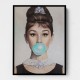 Audrey Hepburn Bubble Gum